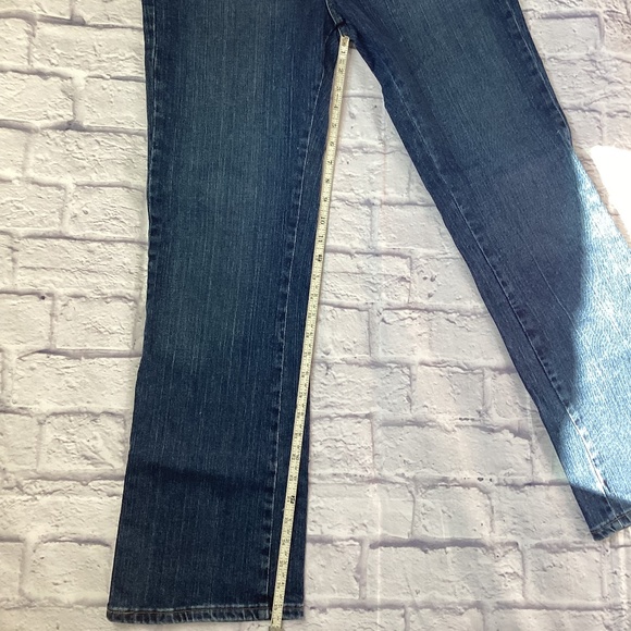 Lee Dark Denim Boot Cut Jeans - 10 Medium - Picture 8 of 9